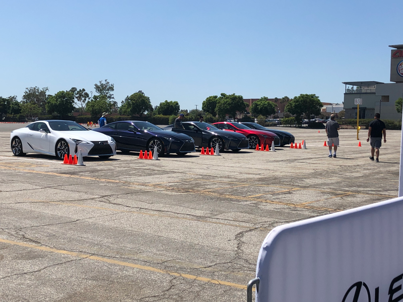 LC auto cross. Sadly we only got one lap